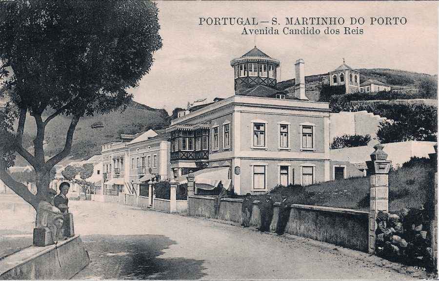 Historic pictures Sao Martinho do Porto Silver Coast Portugal
