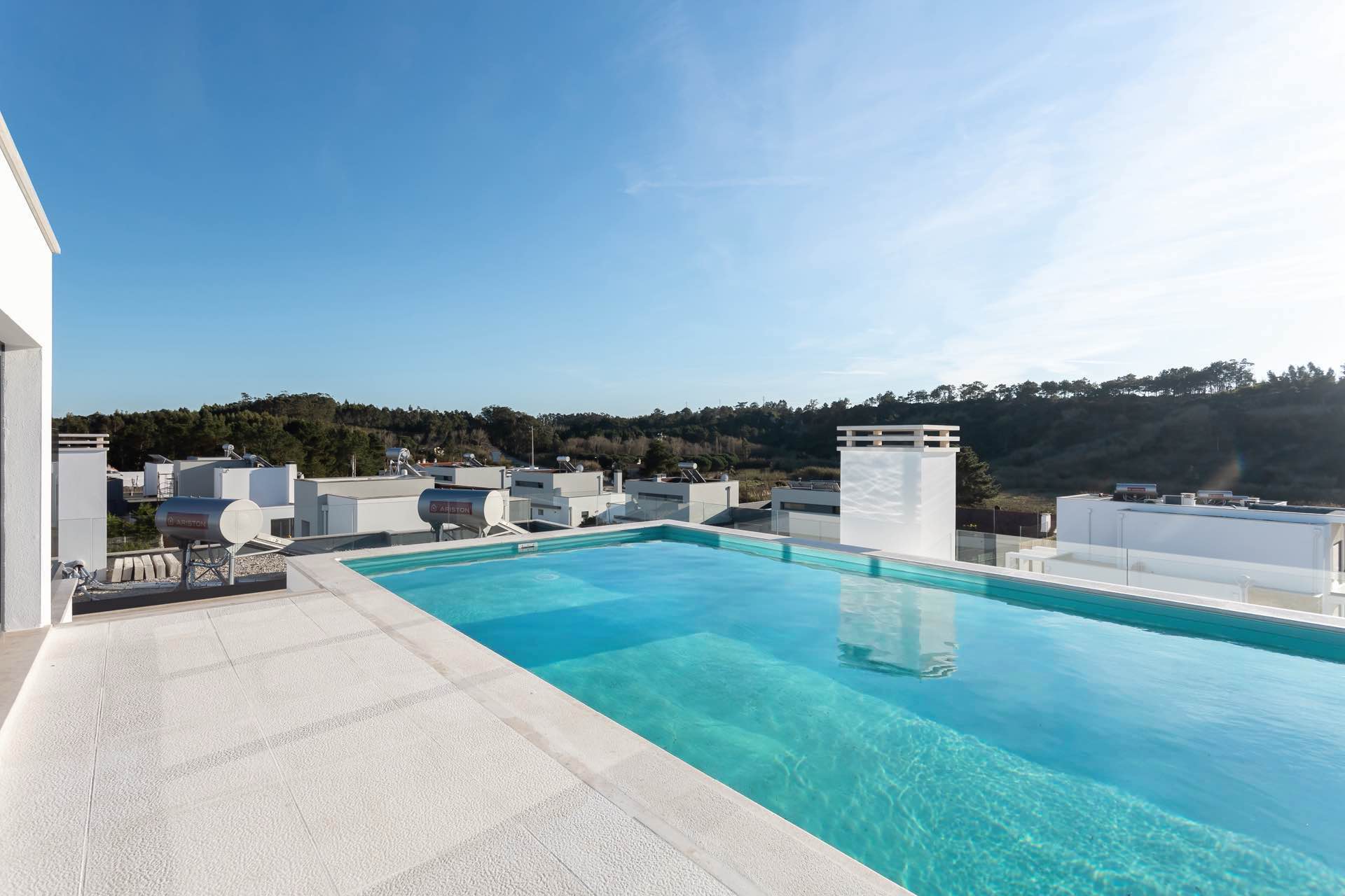 Pool at Foz Residence Apartments in Silver Coast Portugal
