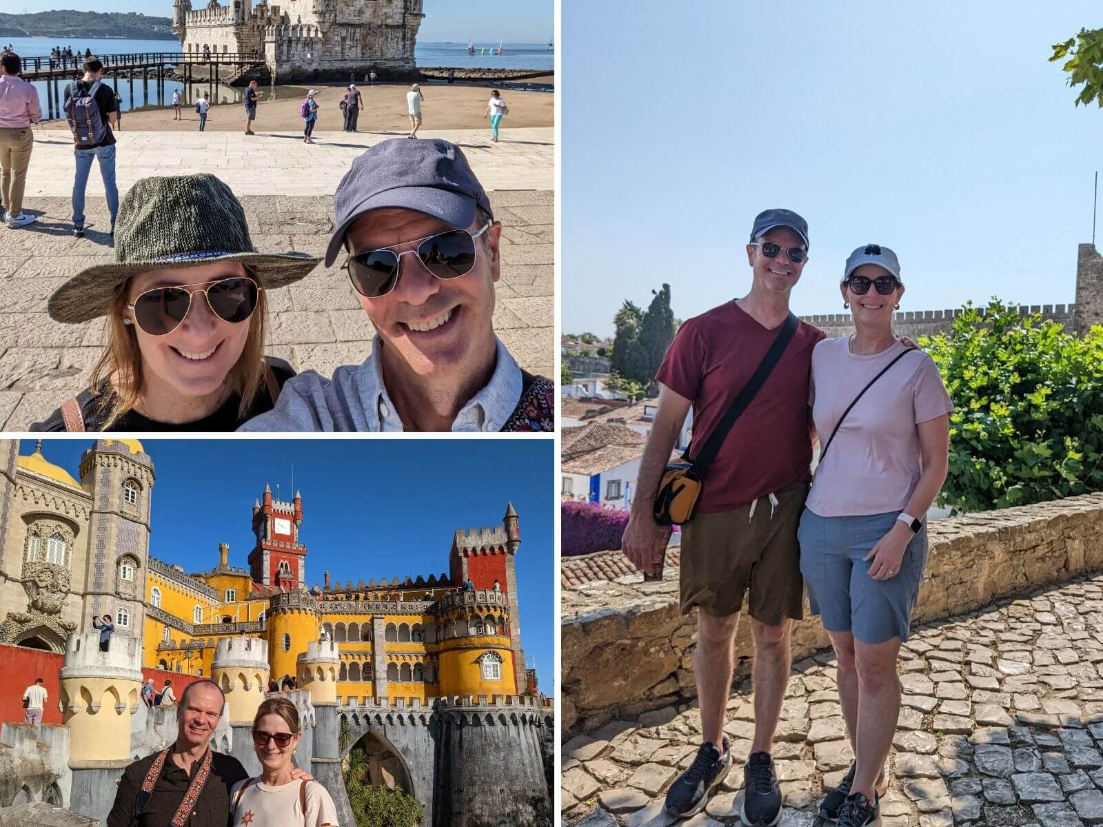 Steve and Angela from the USA exploring Portugals monuments