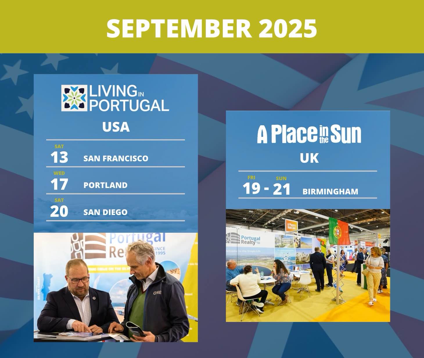 Property shows September 2025 