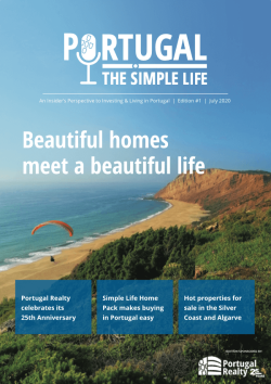 Portugal The Simple Life Magazine - 1st Edition - English