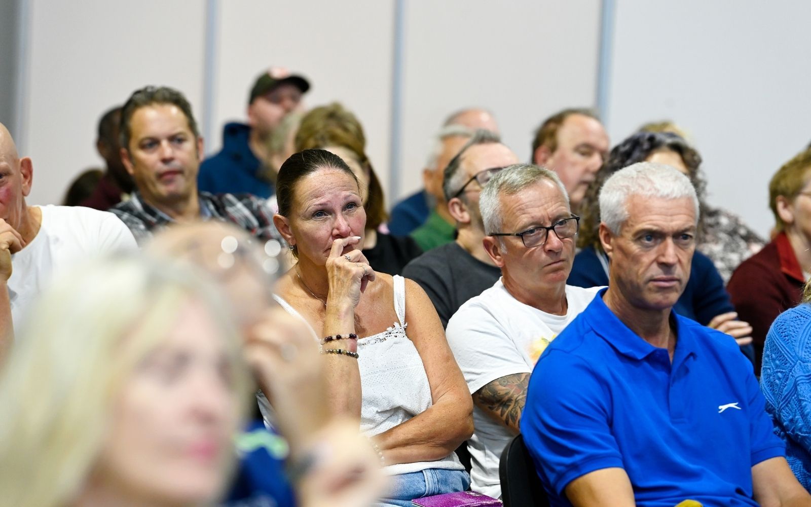 People attending one of Portugal Realty's live seminars