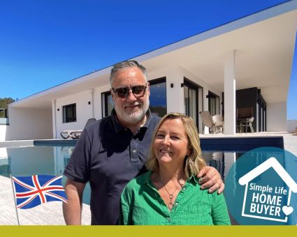 They bought a home in Portugal on their first visit